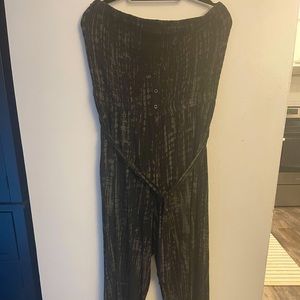Strapless jumpsuit